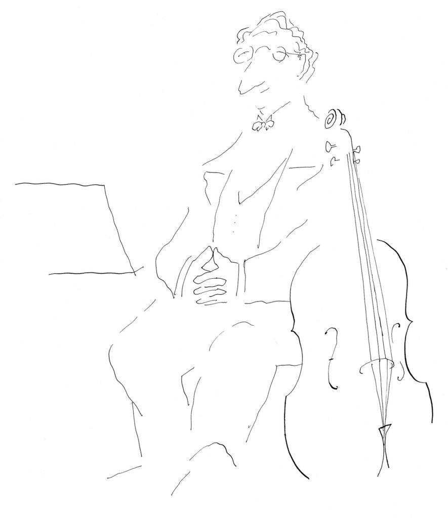 Jean Jacques Sempé - Le-violoncelle